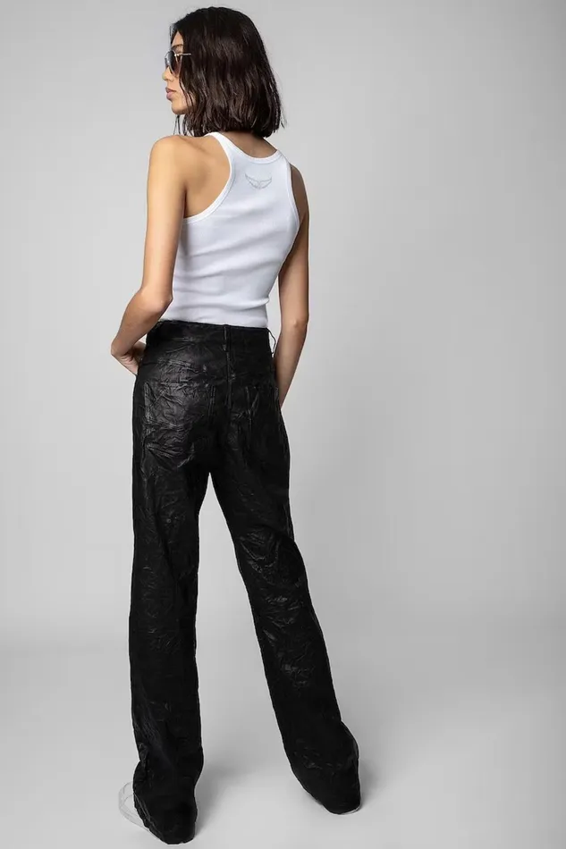 Zadig and Voltaire Pants EVY CUIR PANTS BLACK 8211 Women Zadig and Voltaire Pants EVY CUIR PANTS BLACK 8211 Women