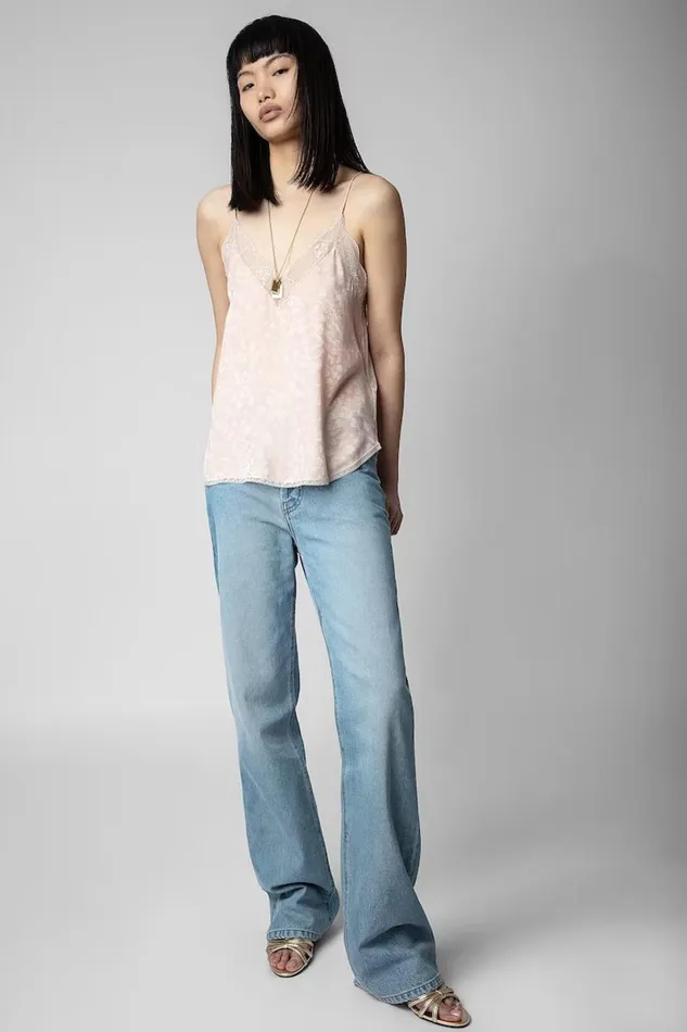 Zadig and Voltaire Shirts and Tops CHRISTY LEO P POWDER 8211 Women Zadig and Voltaire Shirts and Tops CHRISTY LEO P POWDER 8211 Women