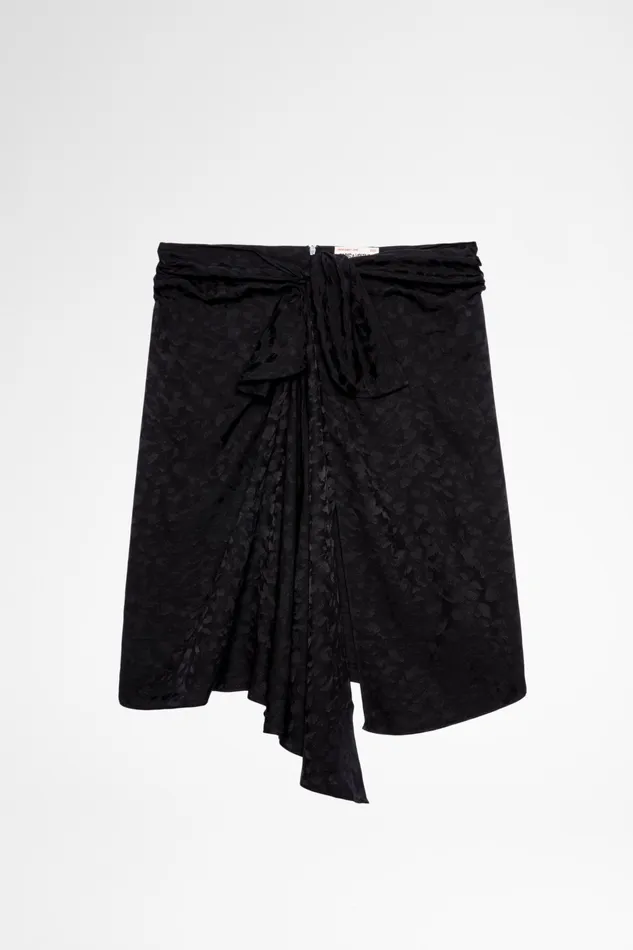 Zadig and Voltaire Skirts and Shorts JANA JAC LEO SKIRT BLACK 8211 Women Zadig and Voltaire Skirts and Shorts JANA JAC LEO SKIRT BLACK 8211 Women