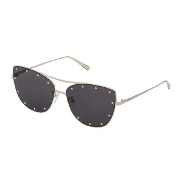Zadig and Voltaire Sunglasses SZV191 Cat Eye Studded BLACK 8211 WomenMen Zadig and Voltaire Sunglasses SZV191 Cat Eye Studded BLACK 8211 WomenMen