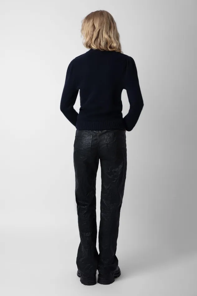 Zadig and Voltaire Sweaters and Knitwear BETSON SW SWEATER NAVY 8211 Women Zadig and Voltaire Sweaters and Knitwear BETSON SW SWEATER NAVY 8211 Women